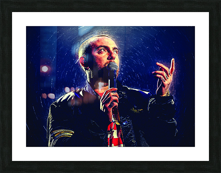 MAC MILLER  Picture Frame print