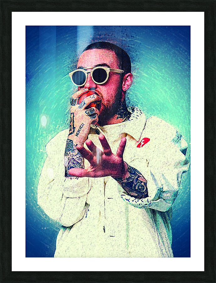 MAC MILLER  Picture Frame print
