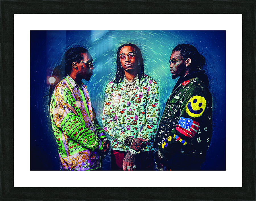 MIGOS  Picture Frame print