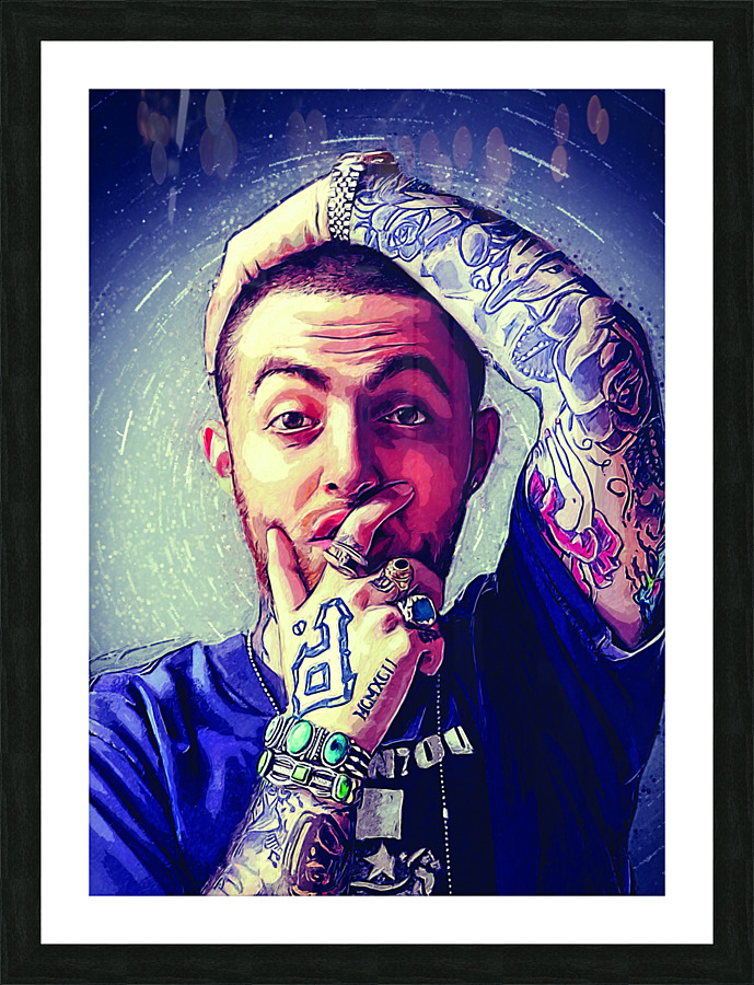 MAC MILLER  Picture Frame print