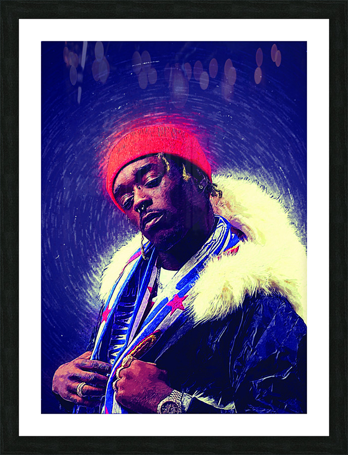 LIL UZI VERT  Picture Frame print