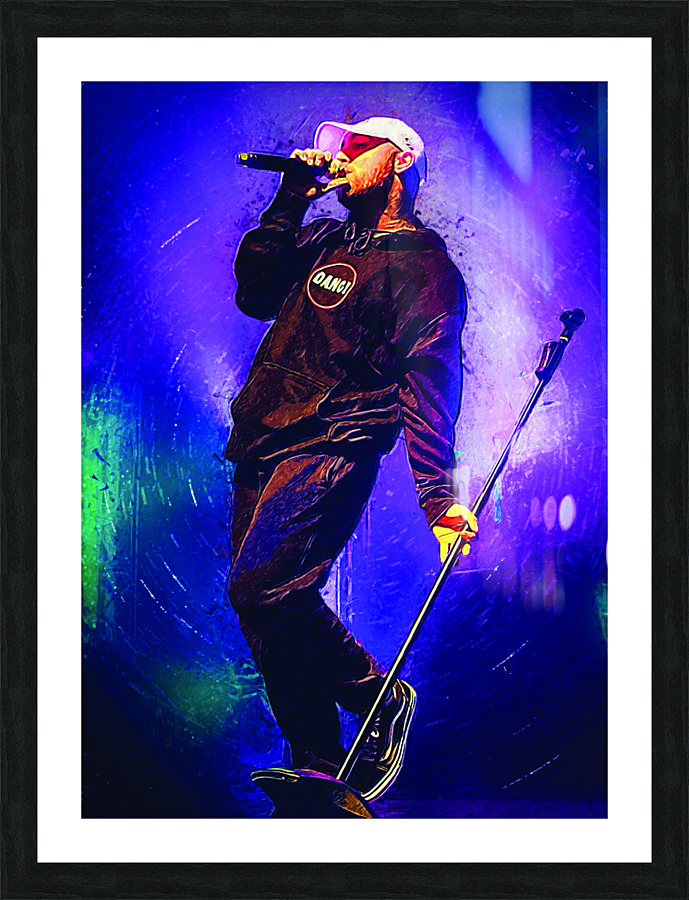 MAC MILLER  Picture Frame print