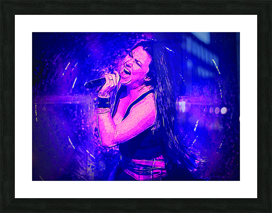 Amy Lee Picture Frame print