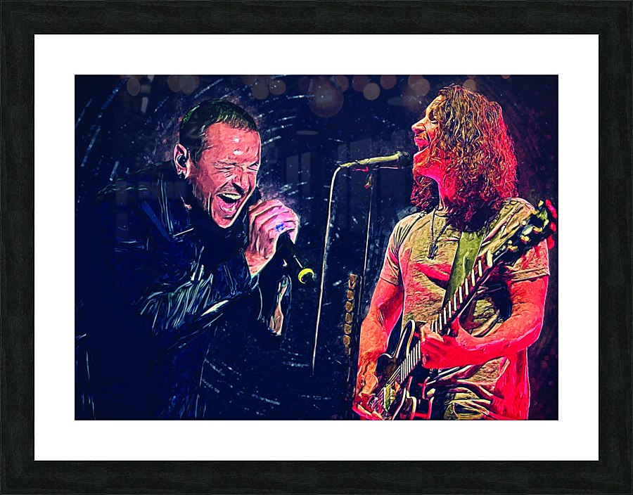 Chris ft Chester Picture Frame print