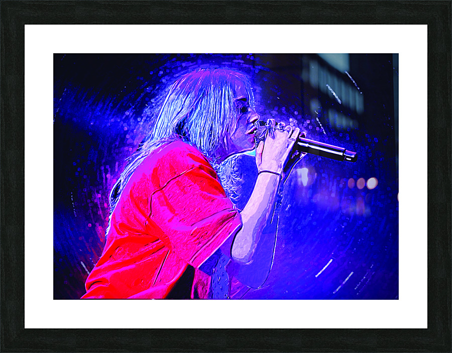 Billie Eilish Picture Frame print