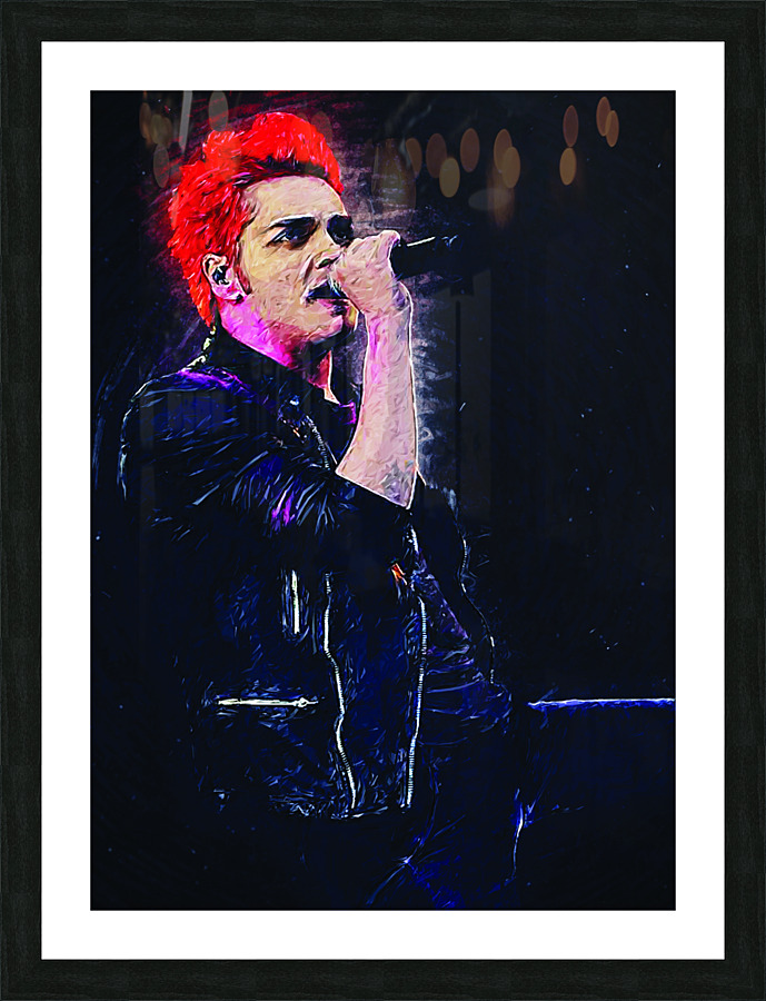 Gerard Way Picture Frame print