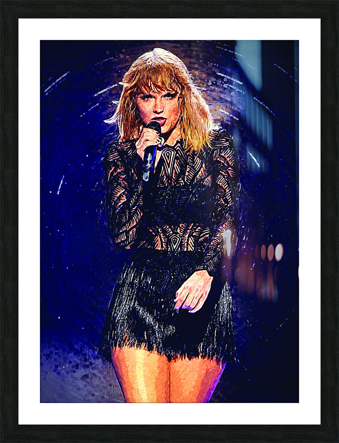 Taylor Swift Picture Frame print