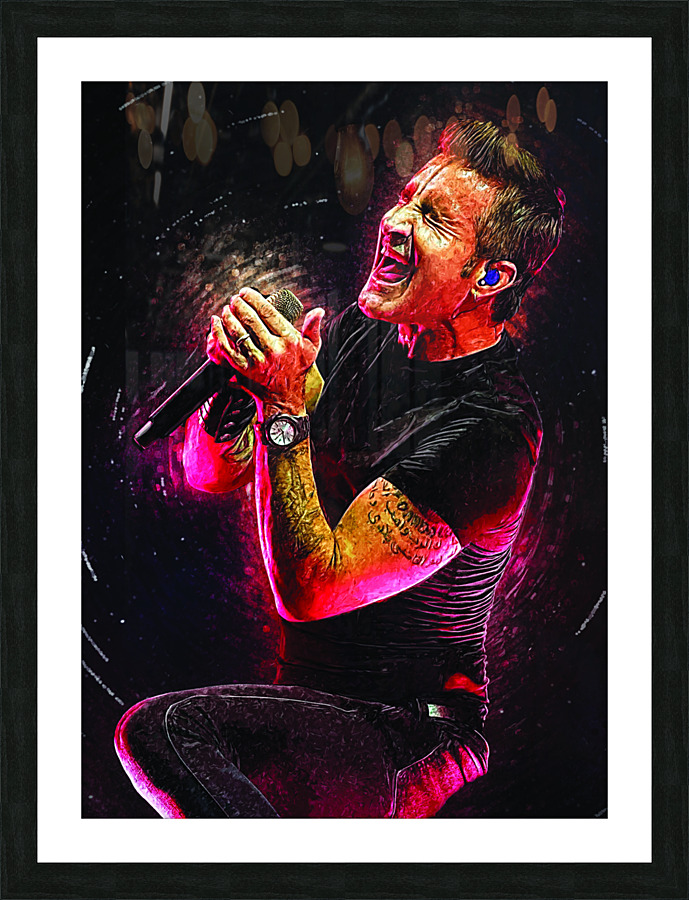 Scott Stapp  4 Picture Frame print