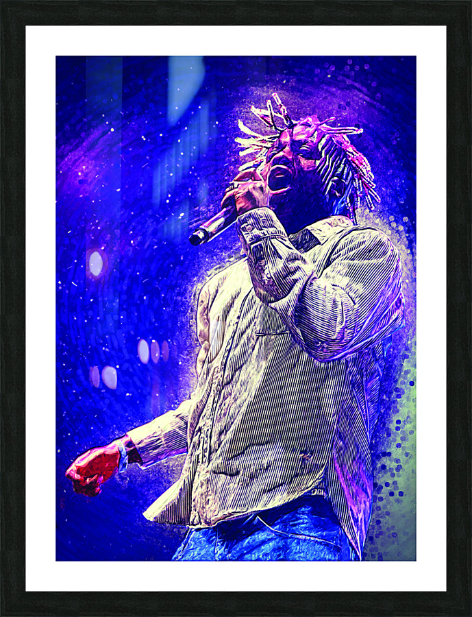 Lil Yachty  3 Picture Frame print