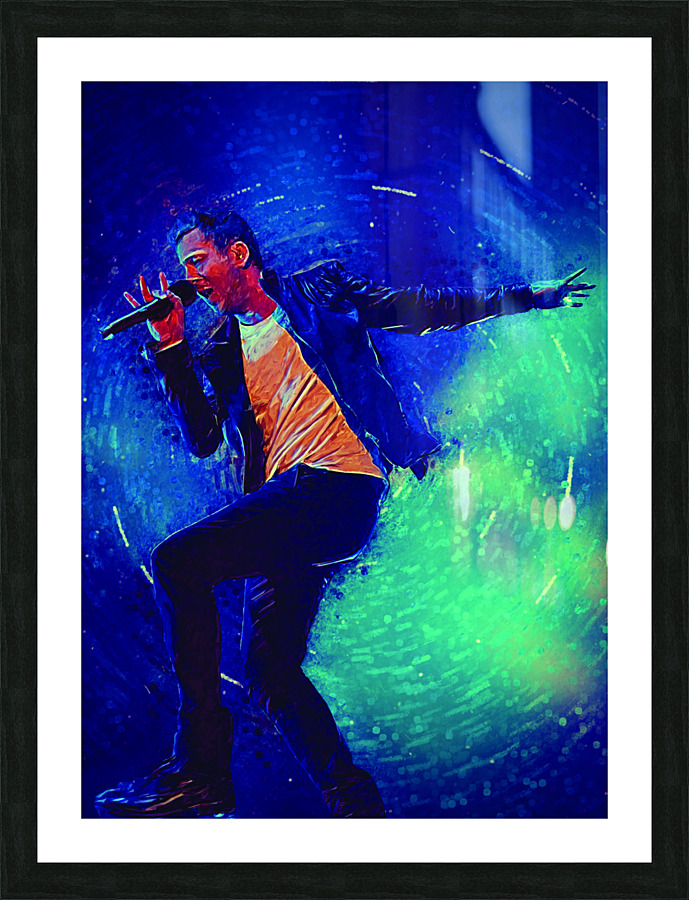Ryan Tedder  2 Picture Frame print
