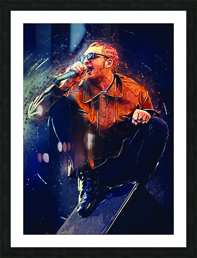 Layne Staley  2 Picture Frame print