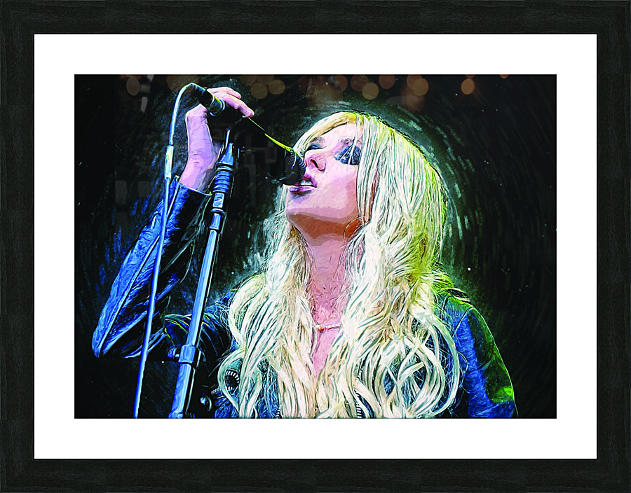Taylor Momsen Picture Frame print