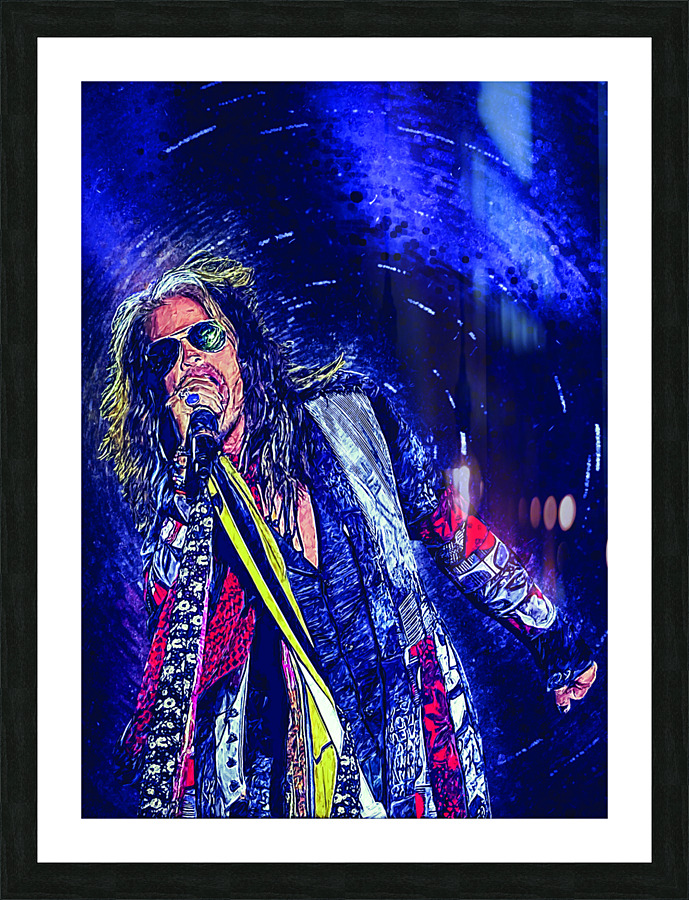 Steven Tyler Picture Frame print