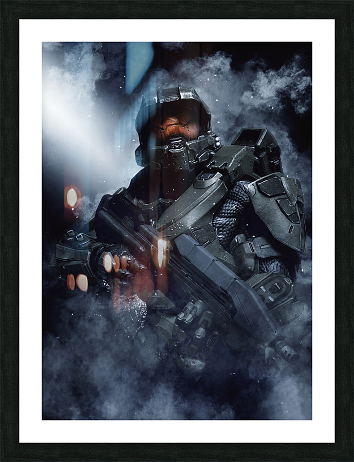 Master Chief  2 Picture Frame print