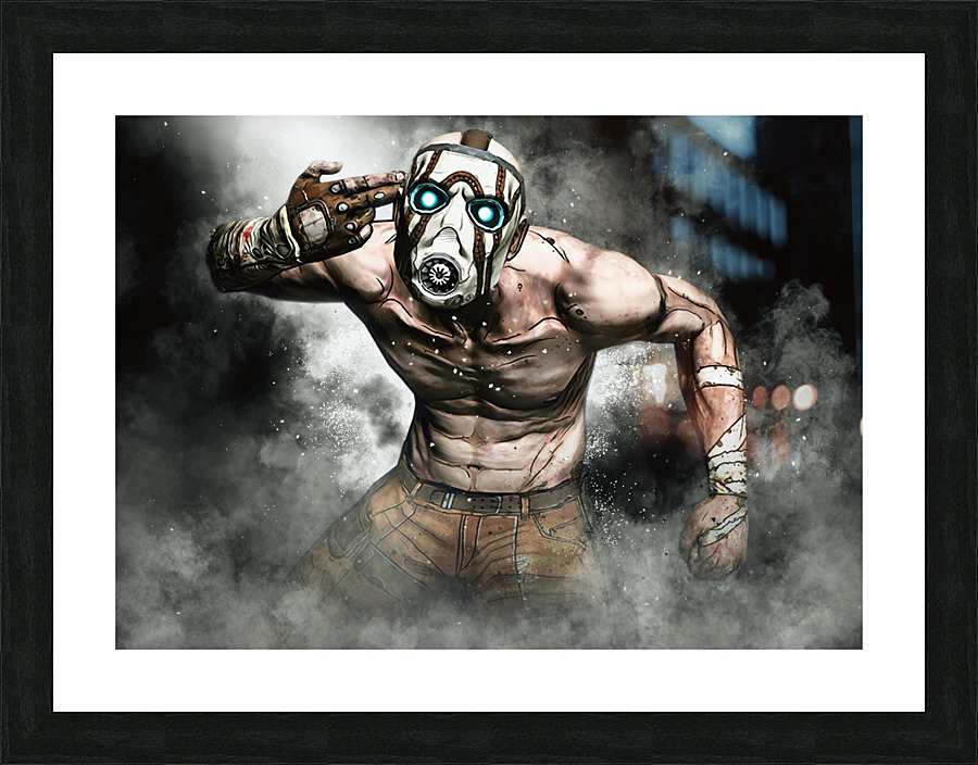 Borderlands Picture Frame print