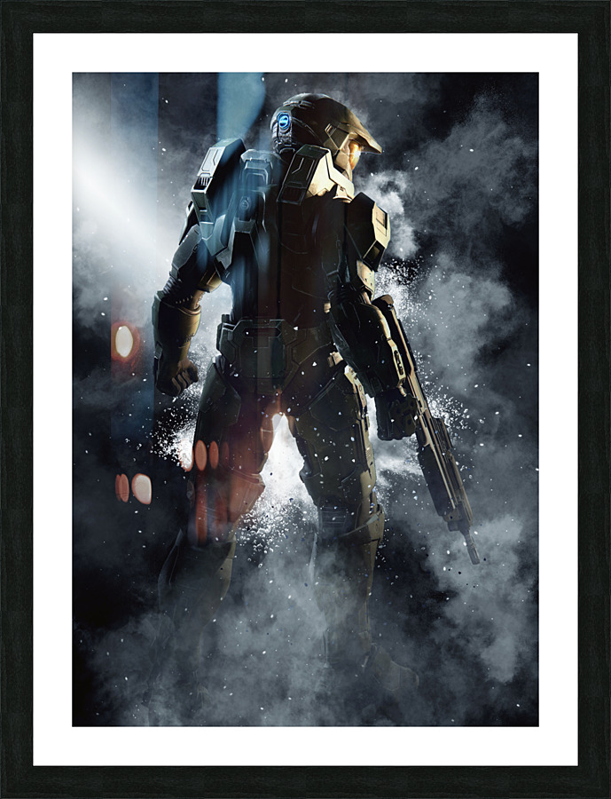 Master Chief  4 Picture Frame print