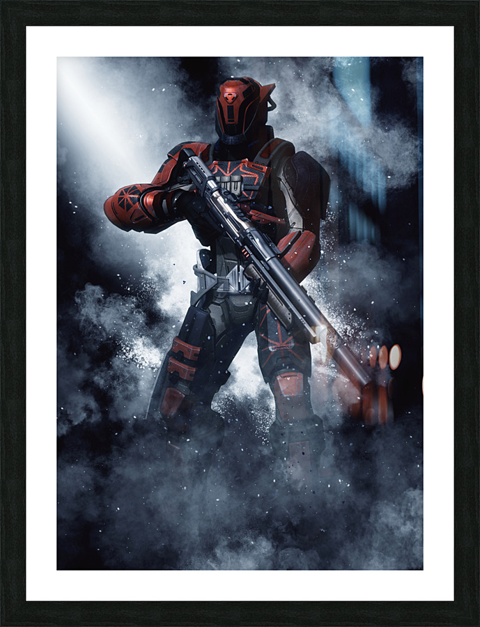 Master Chief  7 Picture Frame print