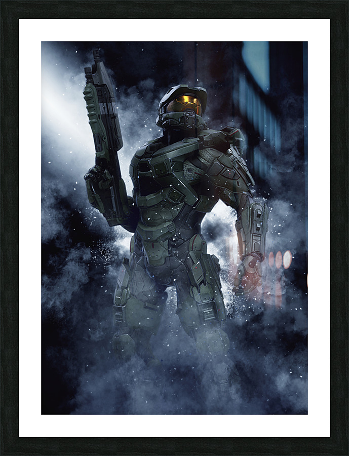 Master Chief  3 Picture Frame print