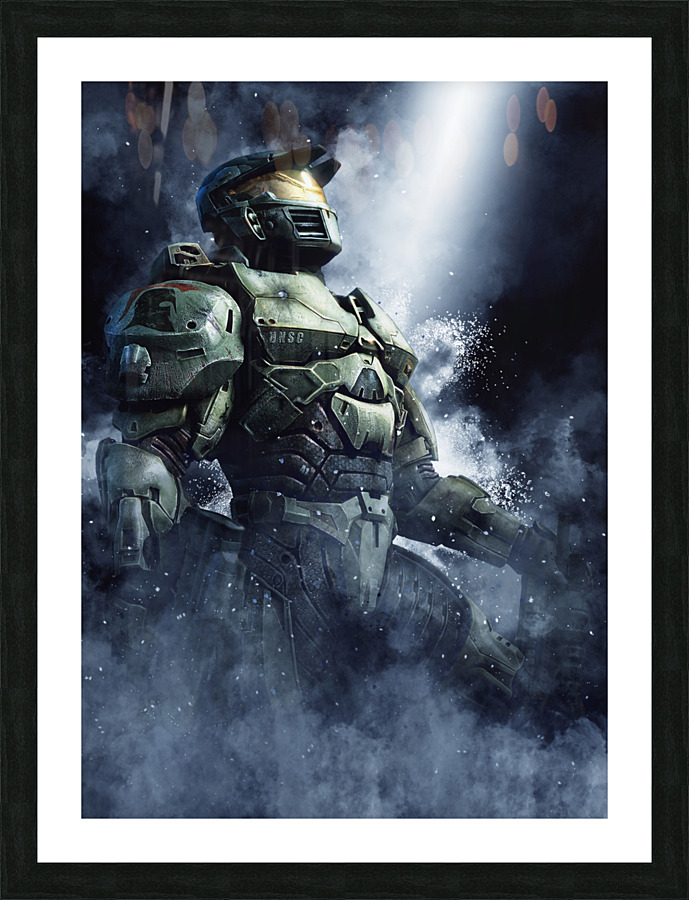 Master Chief  1 Picture Frame print