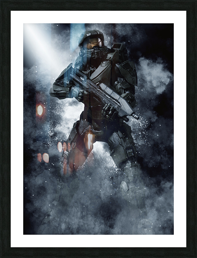 Master Chief  6 Picture Frame print