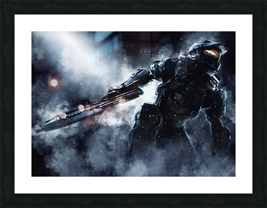 Master Chief  8 Picture Frame print
