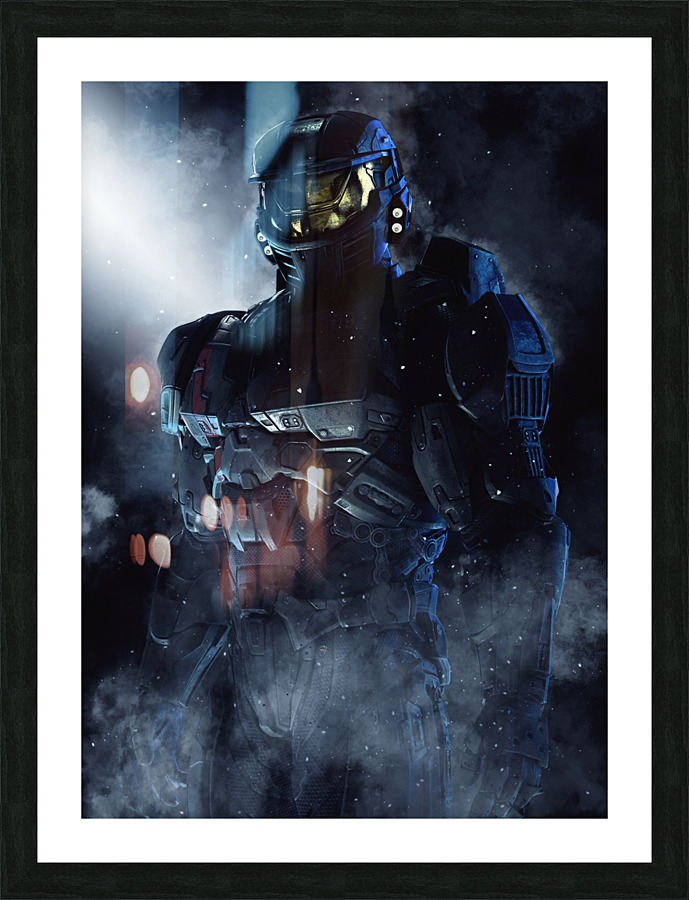 Master Chief  9 Picture Frame print