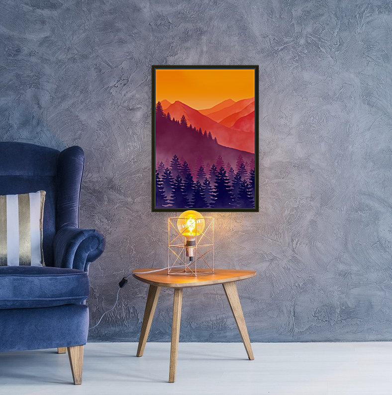 Flat Landscape Mount 4 Reproduction