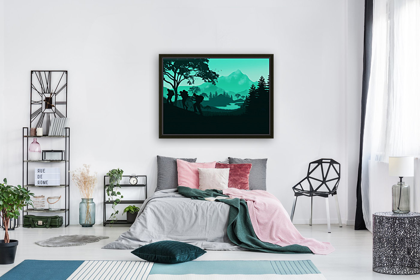 Flat Landscape Climber Reproduction