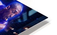 Kobe With Light Blue HD Metal print
