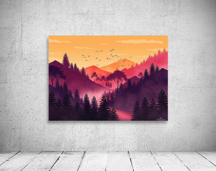 Flat Landscape Mount 2 Wall Preview