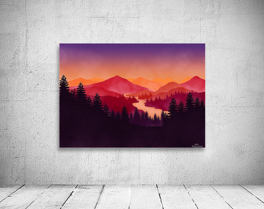 Flat Landscape Mount 3 Wall Preview