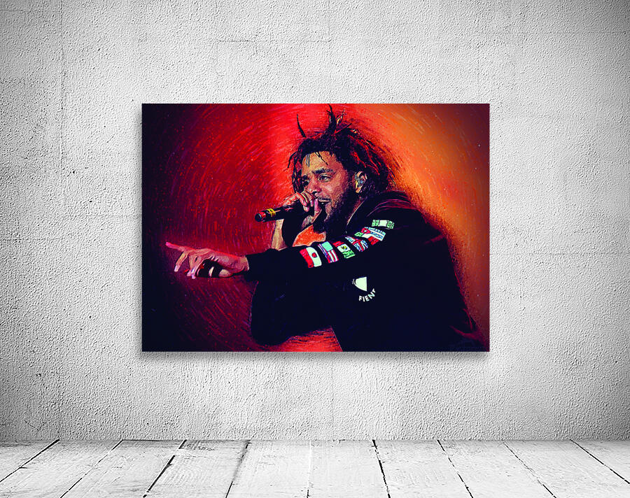 J COLE  Wall Preview