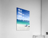 Beach Chairs Acrylic Print