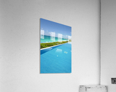 Bahamas Blue Acrylic Print