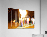Breathing Fire Acrylic Print