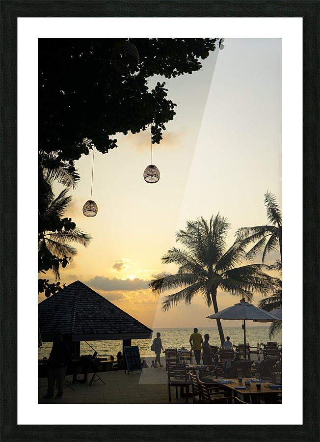 Thai Sunset Picture Frame Printing
