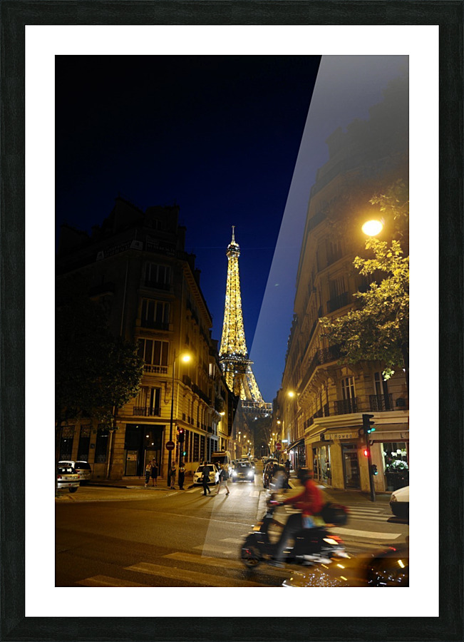 Paris Movement Picture Frame Printing