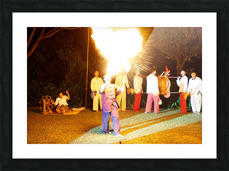 Breathing Fire Picture Frame Printing