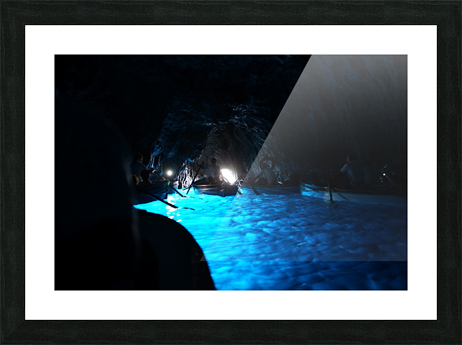 Blue Grotto Picture Frame Printing