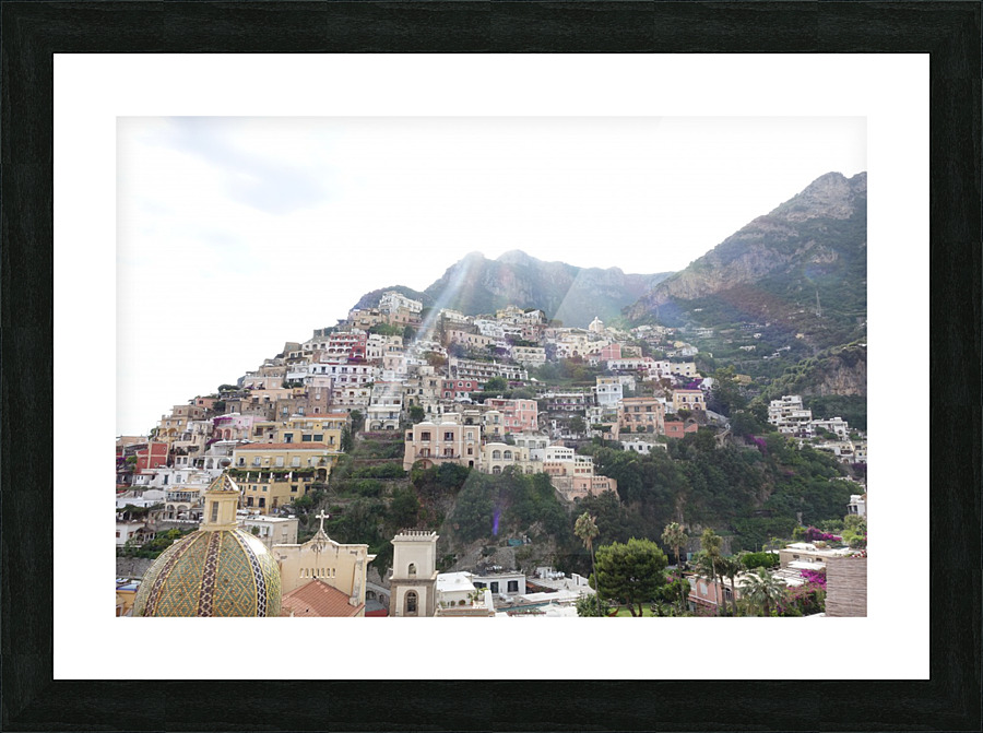 Positano Picture Frame Printing