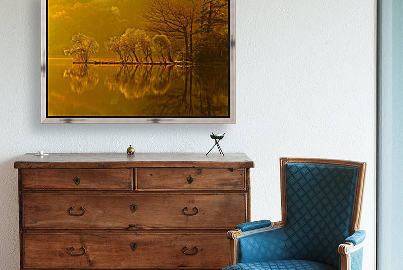 Gold Morning, Lake District, UK Reproduction