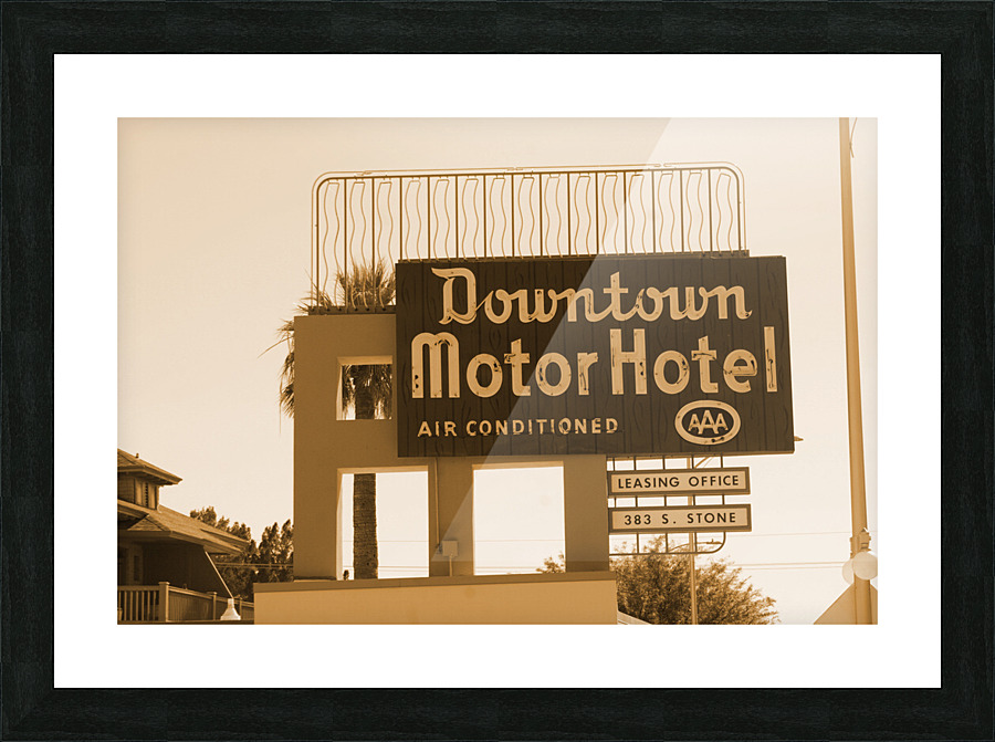 TUCSON4 Picture Frame print