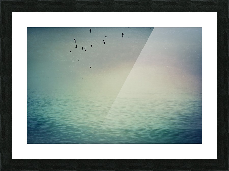 Emptiness In Between  Picture Frame print