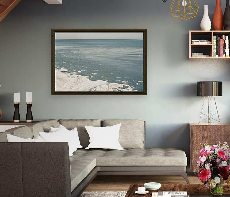 Blue Huron Reproduction