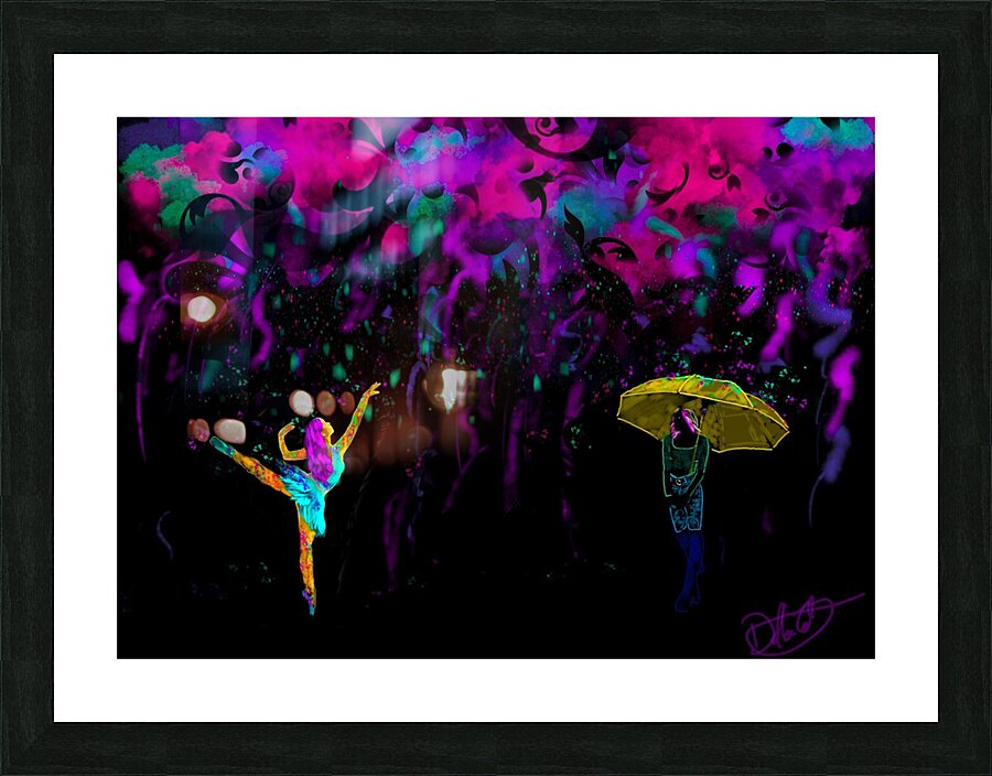 dancer Picture Frame print
