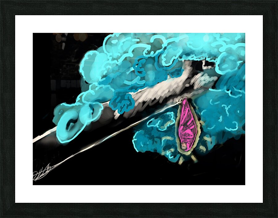 cocoon Picture Frame print