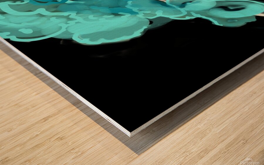cocoon Wood print