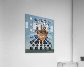 Adler Jean Baptiste  -Portrait a la Salvador Dali  Oil Painting  18 x 24 Acrylic Print