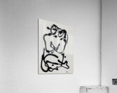 Gillian McConnell  - Lovers - Acrylic - 12”x15” Frame included Acrylic Print