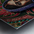 Flora White - Mata Mother  ACRYLIC  18X24 Metal print